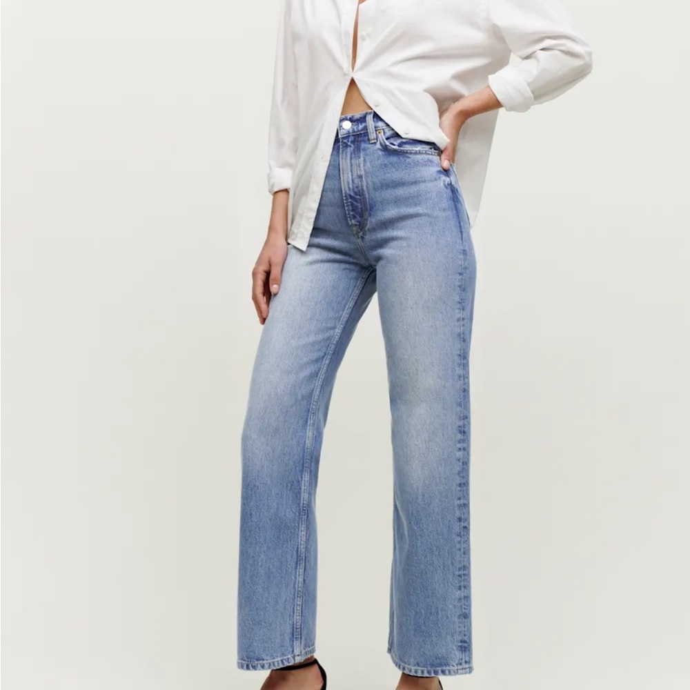Wilder High Rise Wide Leg Cropped Jeans